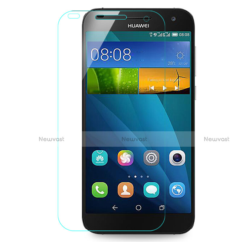 Ultra Clear Tempered Glass Screen Protector Film T01 for Huawei Ascend G7 Clear