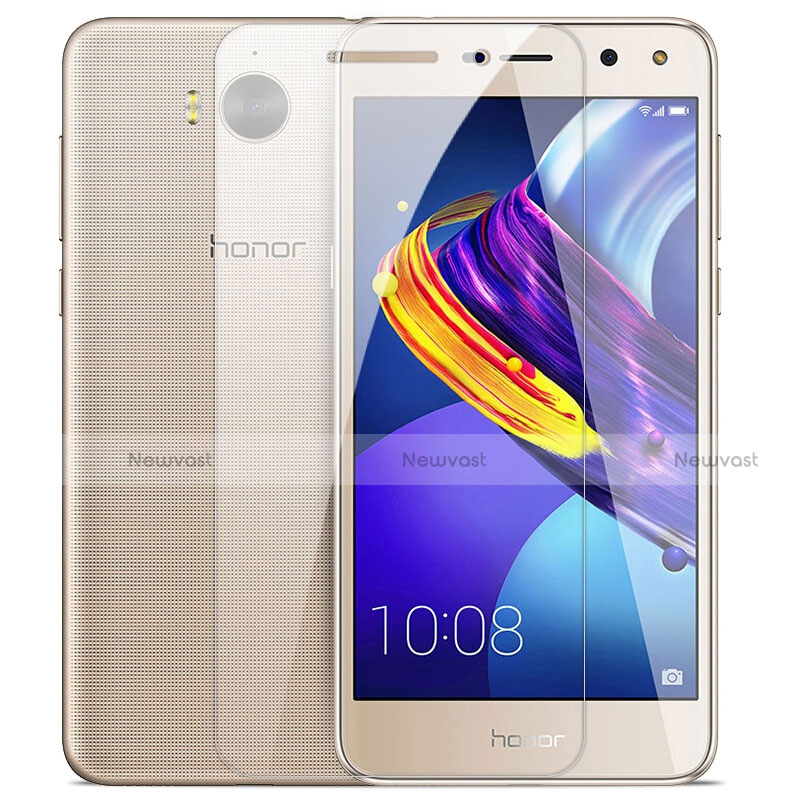 Ultra Clear Tempered Glass Screen Protector Film T01 for Huawei Honor Play 6 Clear
