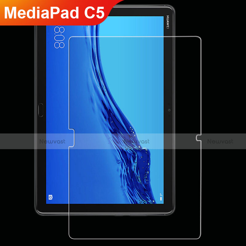Ultra Clear Tempered Glass Screen Protector Film T01 for Huawei MediaPad C5 10 10.1 BZT-W09 AL00 Clear
