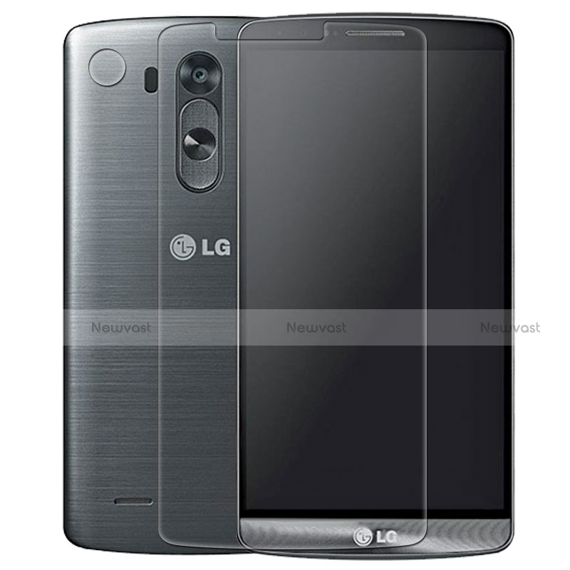 Ultra Clear Tempered Glass Screen Protector Film T01 for LG G3 Clear