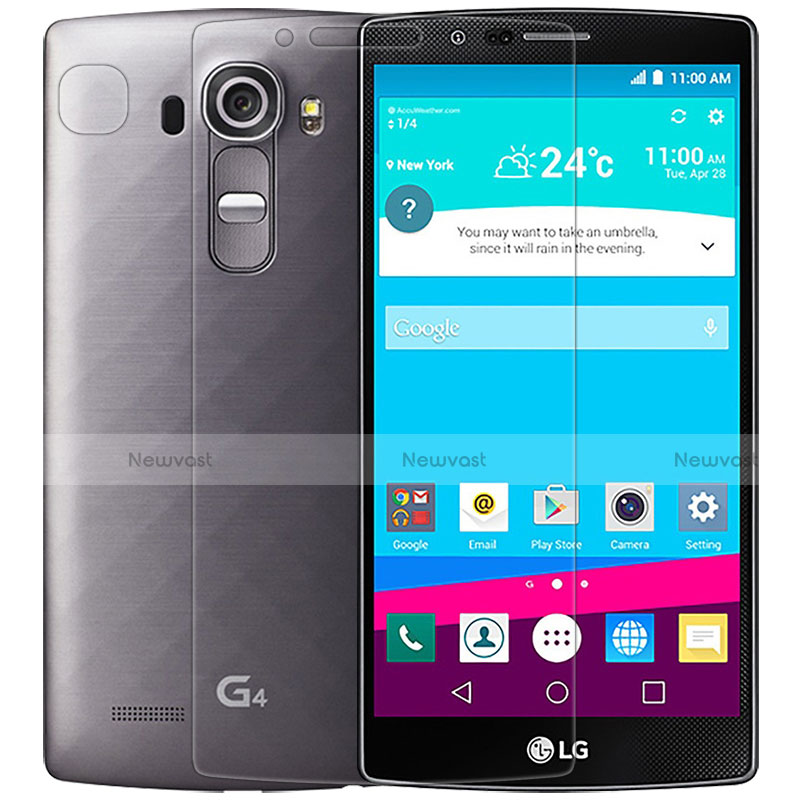 Ultra Clear Tempered Glass Screen Protector Film T01 for LG G4 Clear