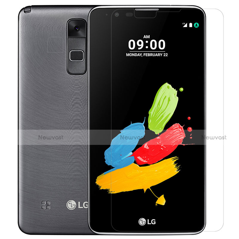 Ultra Clear Tempered Glass Screen Protector Film T01 for LG Stylus 2 Plus Clear