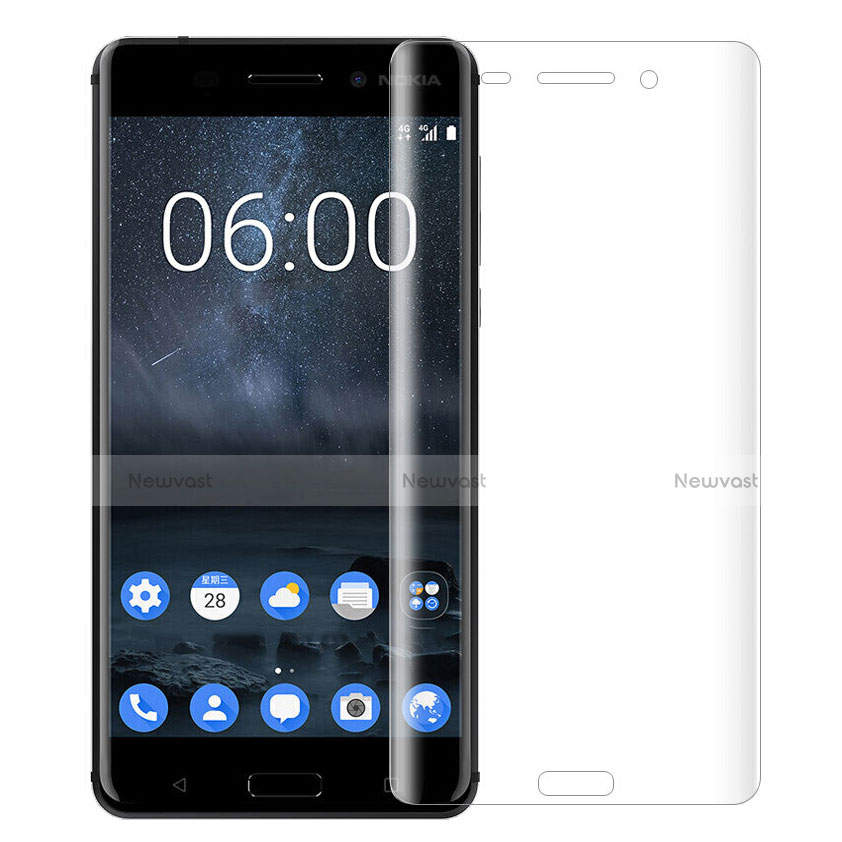 Ultra Clear Tempered Glass Screen Protector Film T01 for Nokia 6 Clear
