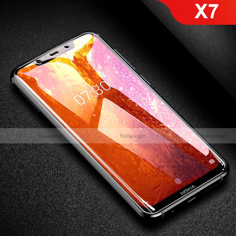 Ultra Clear Tempered Glass Screen Protector Film T01 for Nokia 7.1 Plus Clear