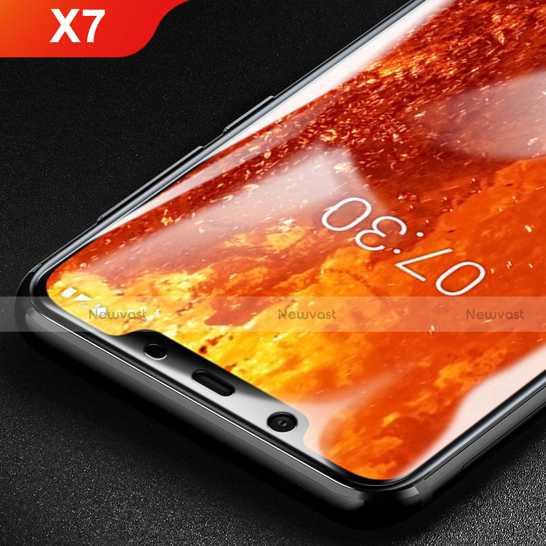 Ultra Clear Tempered Glass Screen Protector Film T01 for Nokia 7.1 Plus Clear