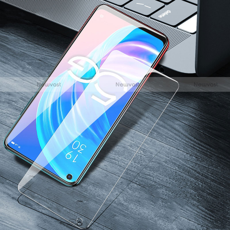 Ultra Clear Tempered Glass Screen Protector Film T01 for Oppo A73 5G Clear