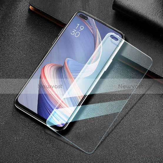 Ultra Clear Tempered Glass Screen Protector Film T01 for Oppo Reno4 Z 5G Clear
