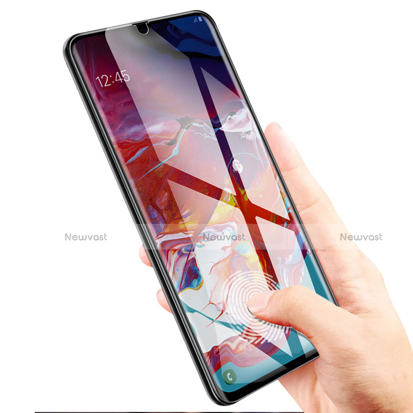 Ultra Clear Tempered Glass Screen Protector Film T01 for Samsung Galaxy A70 Clear