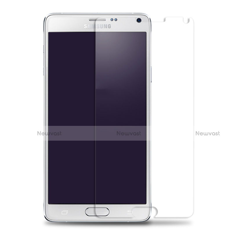 Ultra Clear Tempered Glass Screen Protector Film T01 for Samsung Galaxy Note 4 Duos N9100 Dual SIM Clear