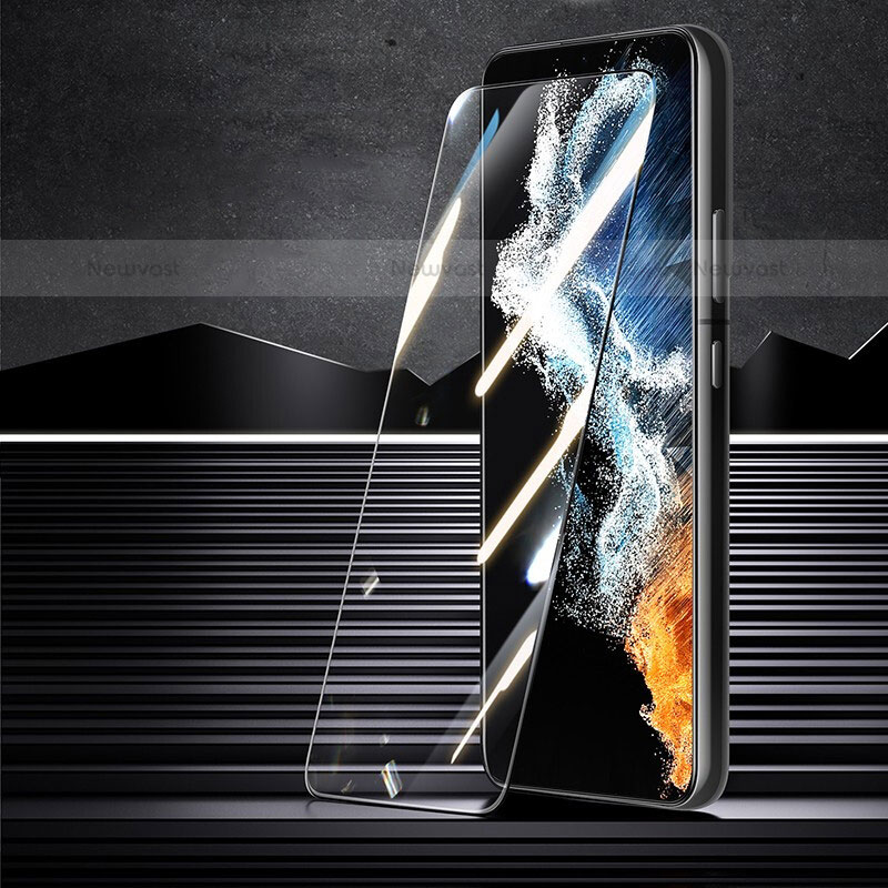 Ultra Clear Tempered Glass Screen Protector Film T01 for Samsung Galaxy S22 5G Clear