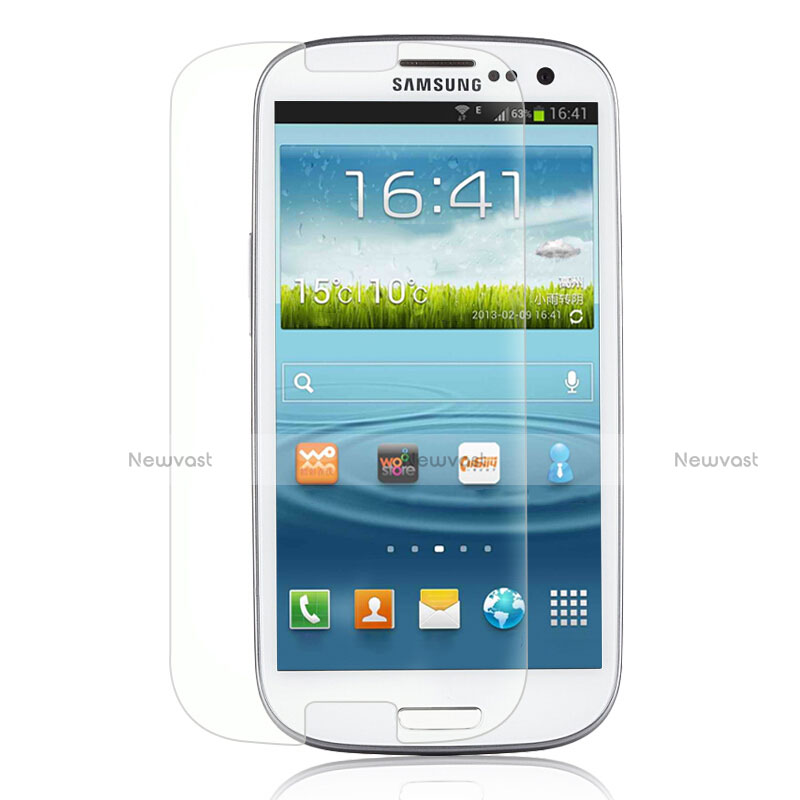 Ultra Clear Tempered Glass Screen Protector Film T01 for Samsung Galaxy S3 i9300 Clear