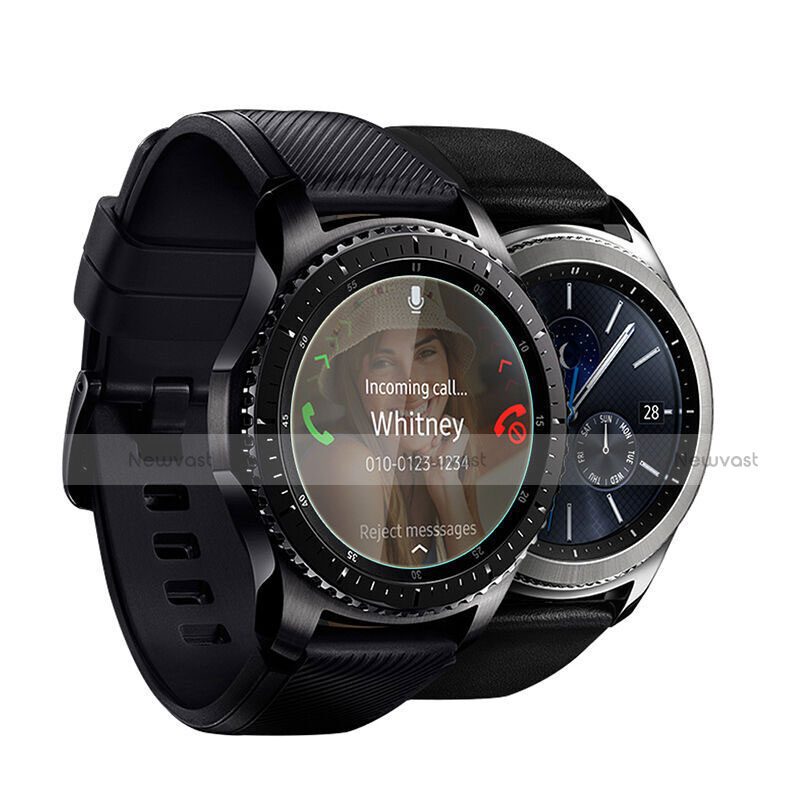 Ultra Clear Tempered Glass Screen Protector Film T01 for Samsung Gear S3 Frontier LTE Clear