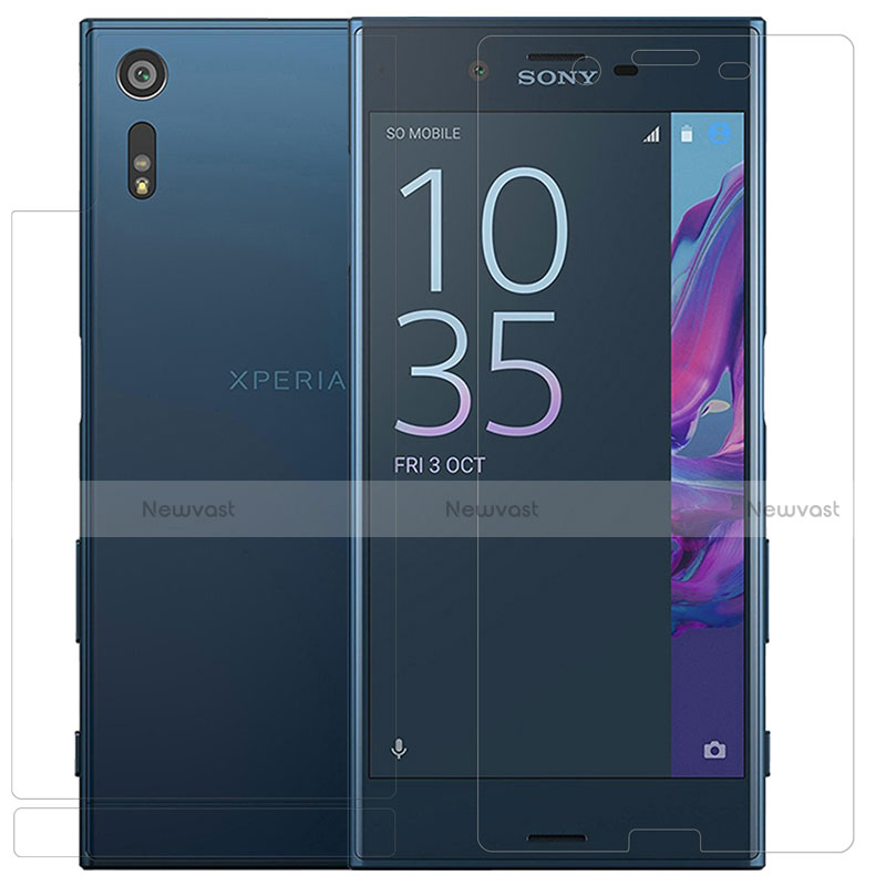 Ultra Clear Tempered Glass Screen Protector Film T01 for Sony Xperia XZs Clear