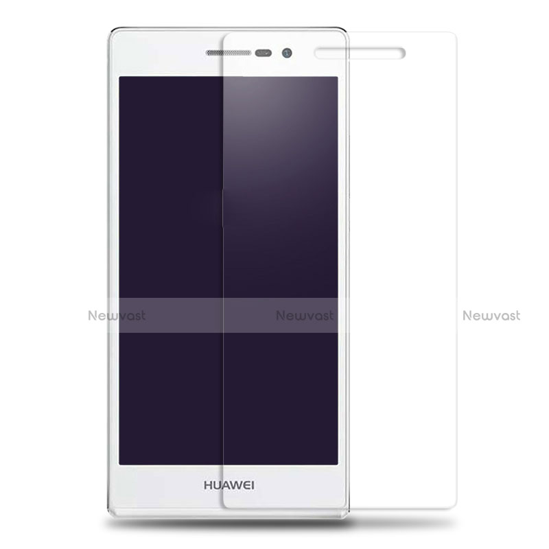 Ultra Clear Tempered Glass Screen Protector Film T02 for Huawei Ascend P7 Clear