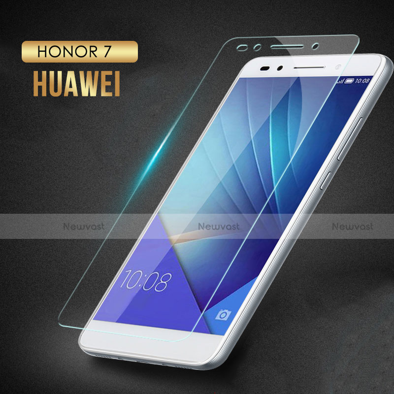 Ultra Clear Tempered Glass Screen Protector Film T02 for Huawei Honor 7 Clear