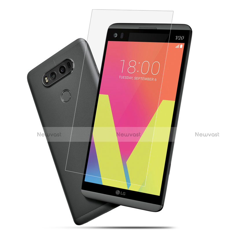 Ultra Clear Tempered Glass Screen Protector Film T02 for LG V20 Clear