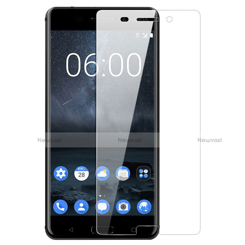 Ultra Clear Tempered Glass Screen Protector Film T02 for Nokia 6 Clear
