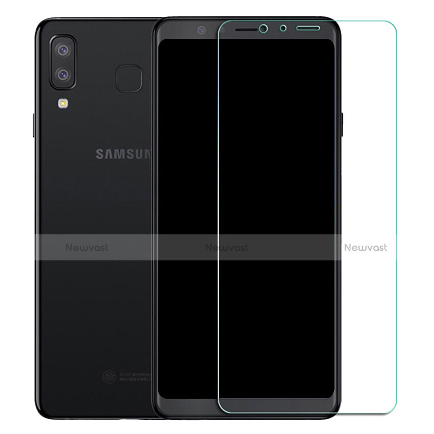 Ultra Clear Tempered Glass Screen Protector Film T02 for Samsung Galaxy A9 Star SM-G8850 Clear