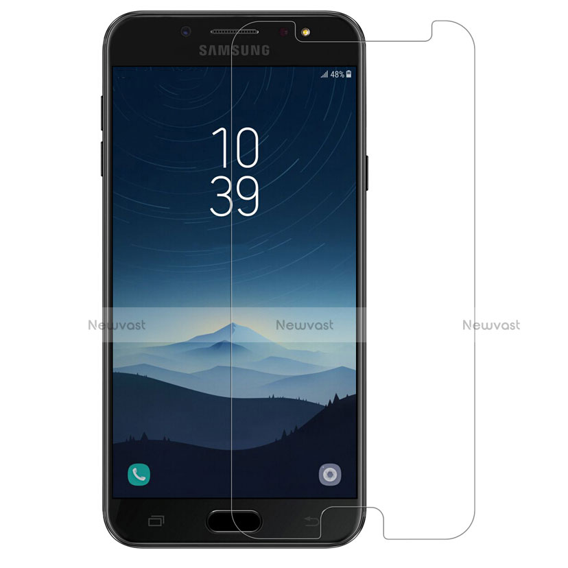 Ultra Clear Tempered Glass Screen Protector Film T02 for Samsung Galaxy C7 (2017) Clear