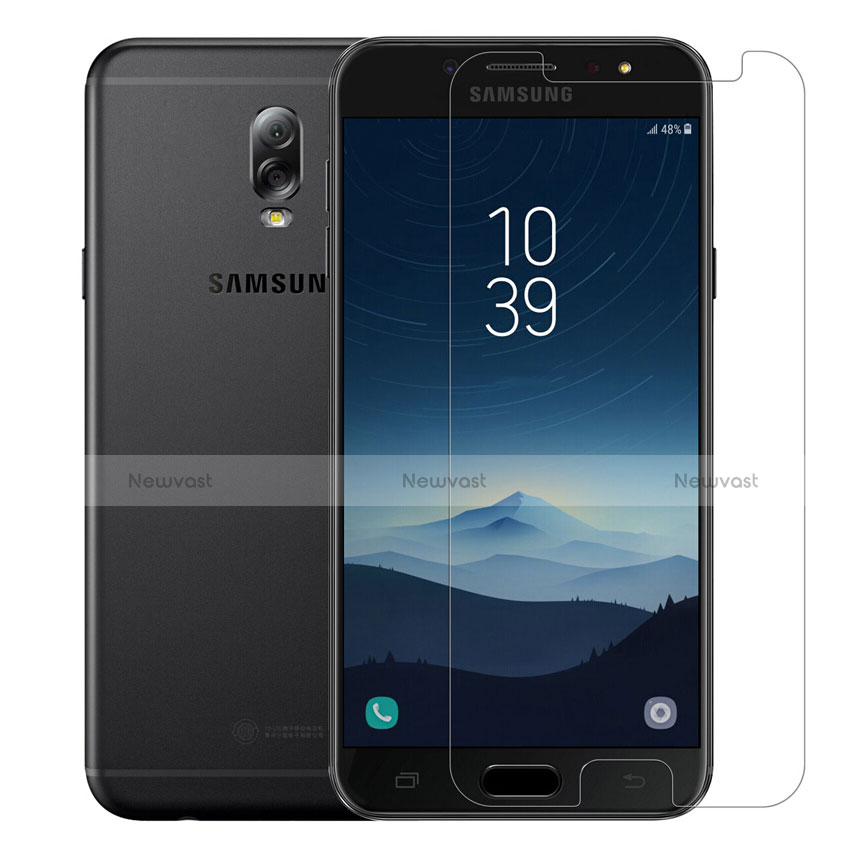 Ultra Clear Tempered Glass Screen Protector Film T02 for Samsung Galaxy C8 C710F Clear