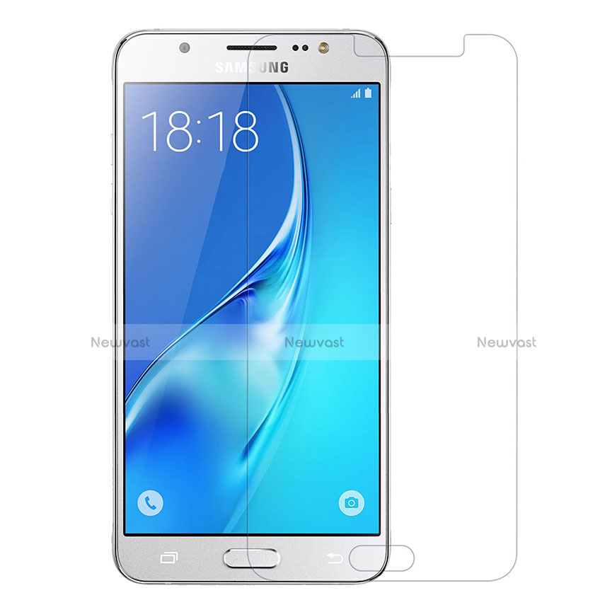 Ultra Clear Tempered Glass Screen Protector Film T02 for Samsung Galaxy J5 Duos (2016) Clear