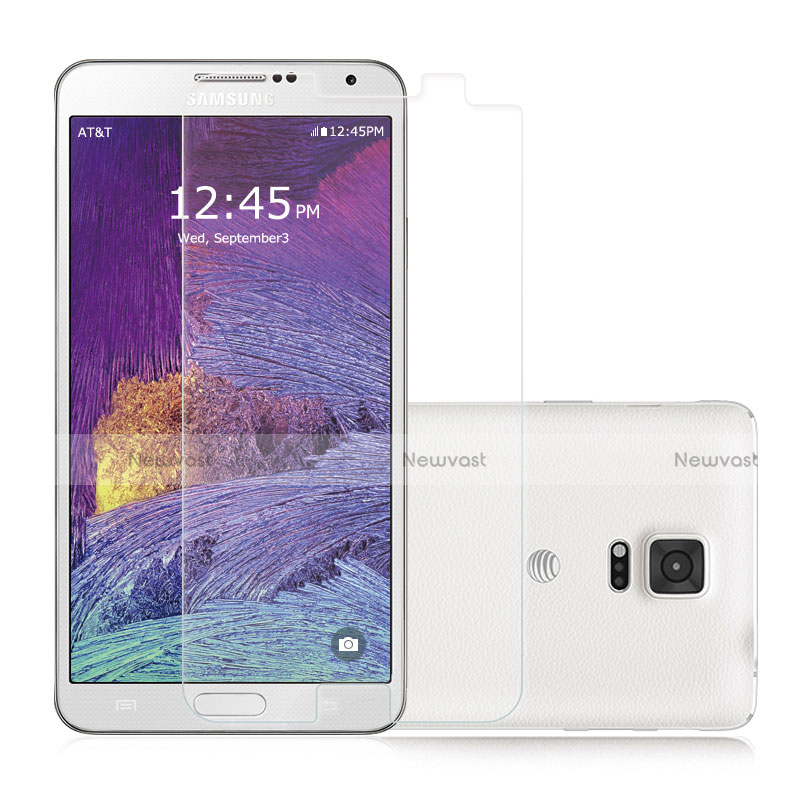 Ultra Clear Tempered Glass Screen Protector Film T02 for Samsung Galaxy Note 4 SM-N910F Clear