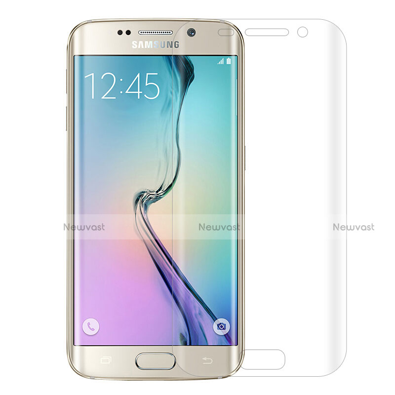 Ultra Clear Tempered Glass Screen Protector Film T02 for Samsung Galaxy S6 Edge SM-G925 Clear