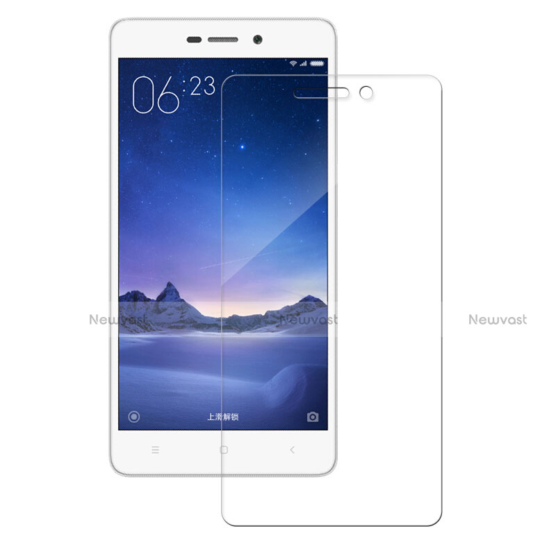 Ultra Clear Tempered Glass Screen Protector Film T02 for Xiaomi Redmi 3X Clear