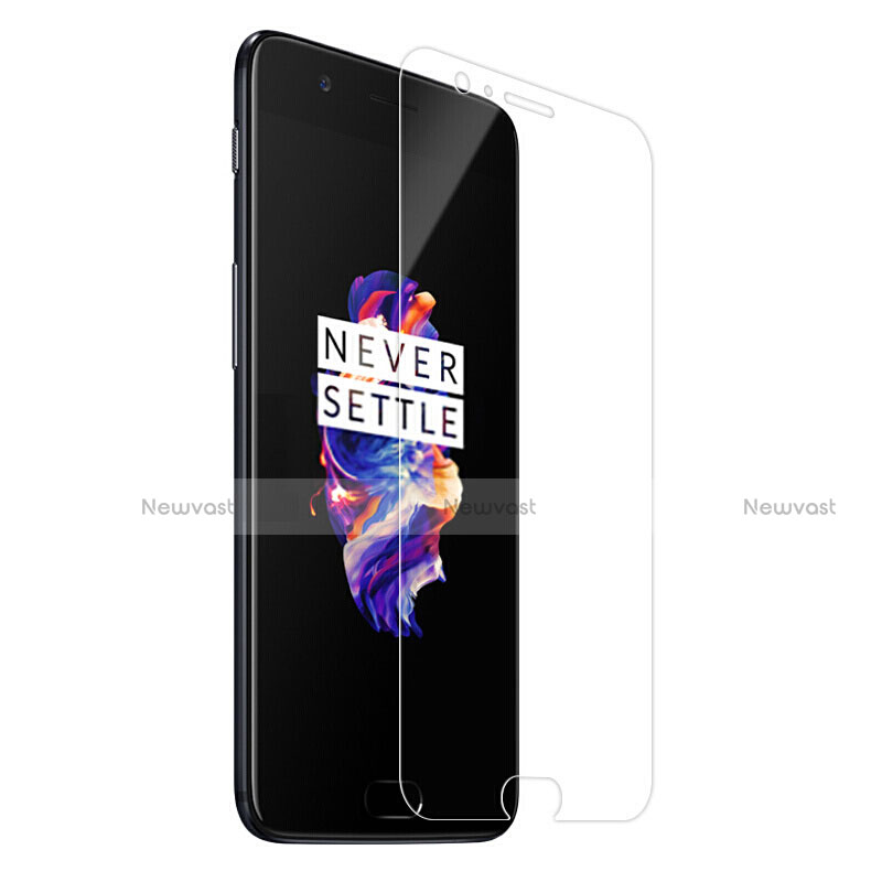 Ultra Clear Tempered Glass Screen Protector Film T03 for OnePlus 5 Clear