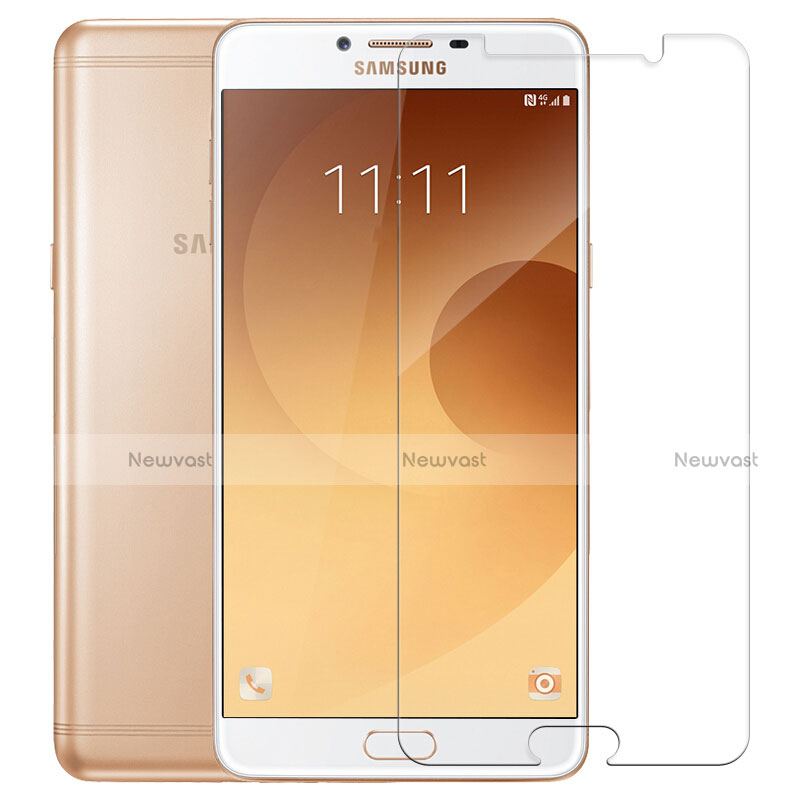 Ultra Clear Tempered Glass Screen Protector Film T03 for Samsung Galaxy C9 Pro C9000 Clear