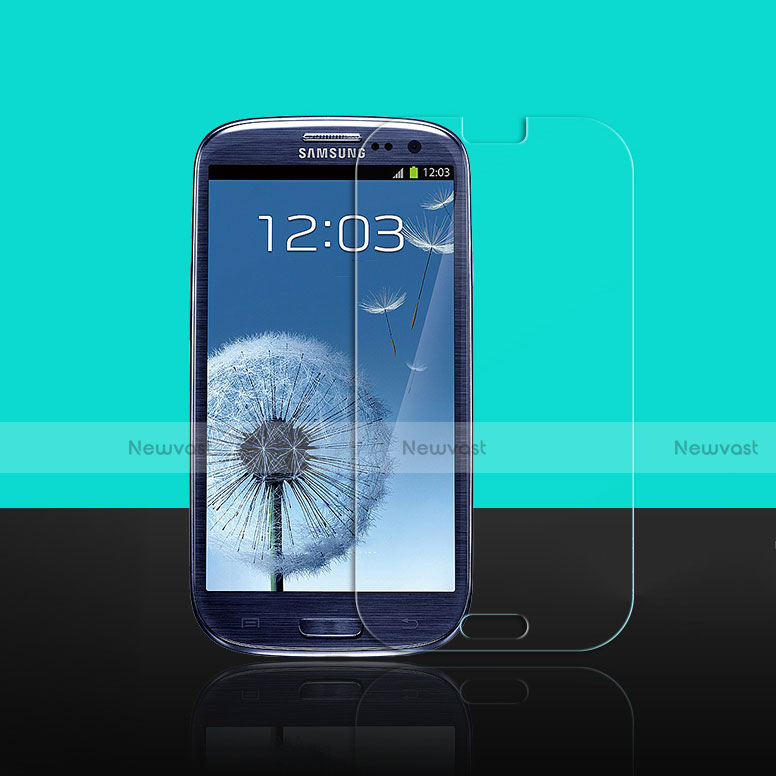 Ultra Clear Tempered Glass Screen Protector Film T03 for Samsung Galaxy S3 III LTE 4G Clear