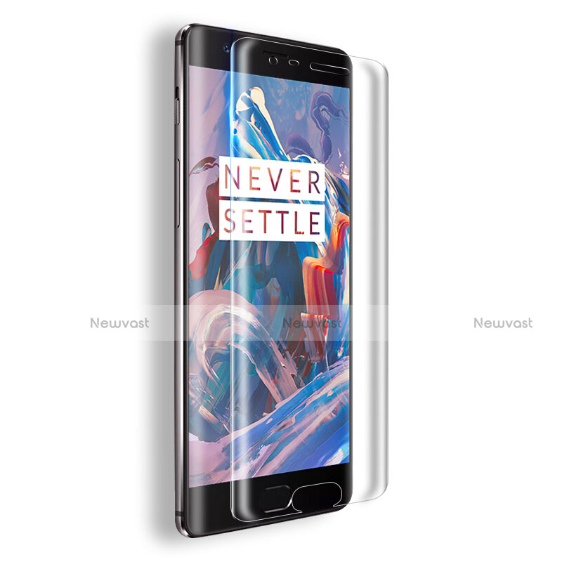 Ultra Clear Tempered Glass Screen Protector Film T04 for OnePlus 3 Clear