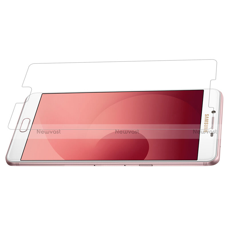 Ultra Clear Tempered Glass Screen Protector Film T04 for Samsung Galaxy C9 Pro C9000 Clear