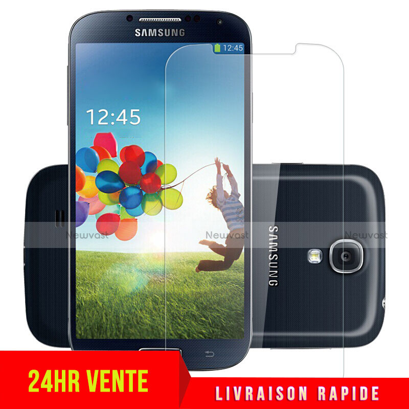 Ultra Clear Tempered Glass Screen Protector Film T04 for Samsung Galaxy S4 i9500 i9505 Clear