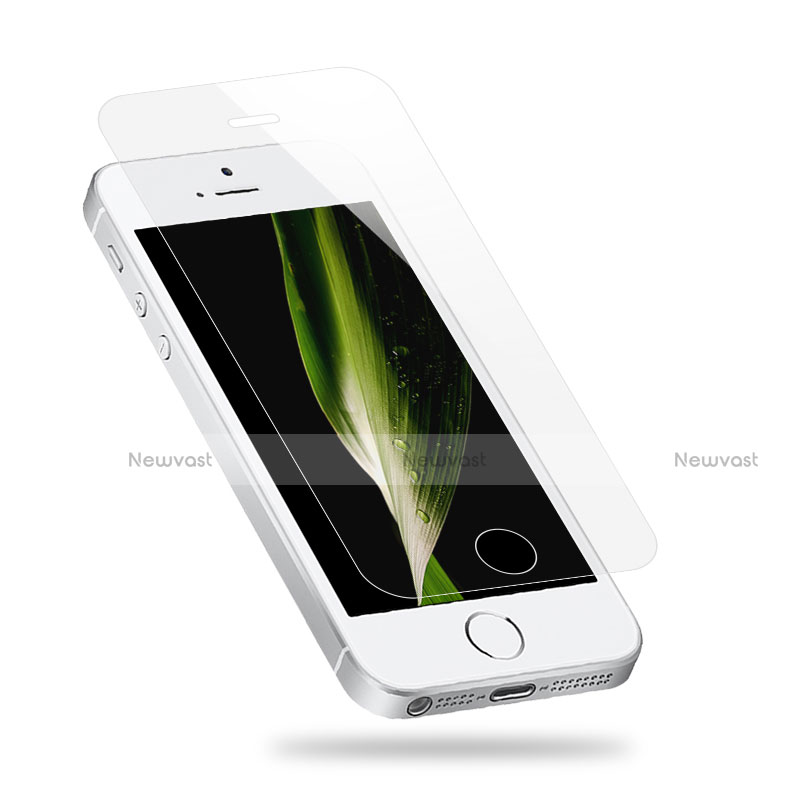 Ultra Clear Tempered Glass Screen Protector Film T05 for Apple iPhone 5S Clear