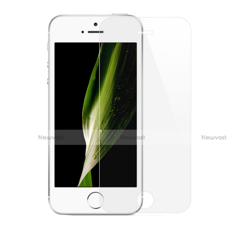 Ultra Clear Tempered Glass Screen Protector Film T05 for Apple iPhone SE Clear