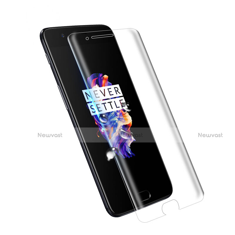 Ultra Clear Tempered Glass Screen Protector Film T05 for OnePlus 5 Clear