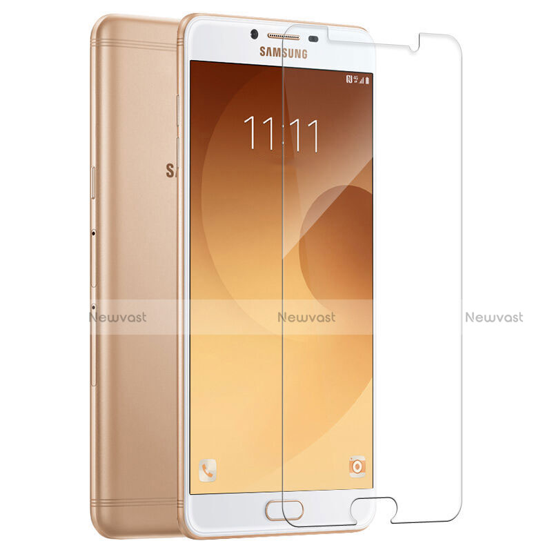 Ultra Clear Tempered Glass Screen Protector Film T05 for Samsung Galaxy C9 Pro C9000 Clear