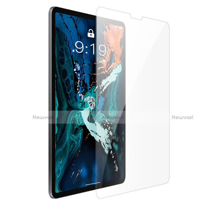 Ultra Clear Tempered Glass Screen Protector Film T06 for Apple iPad Pro 12.9 (2020) Clear