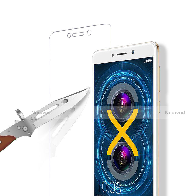 Ultra Clear Tempered Glass Screen Protector Film T06 for Huawei Honor 6X Clear
