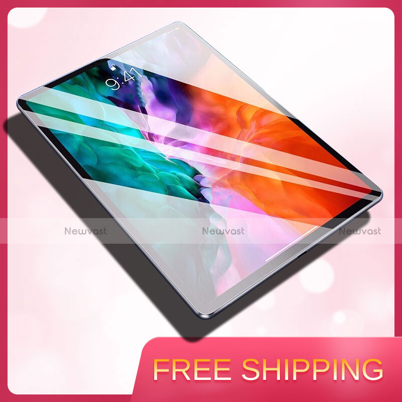 Ultra Clear Tempered Glass Screen Protector Film T07 for Apple iPad Pro 12.9 (2020) Clear