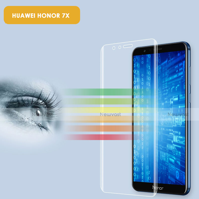 Ultra Clear Tempered Glass Screen Protector Film T07 for Huawei Honor Play 7X Clear