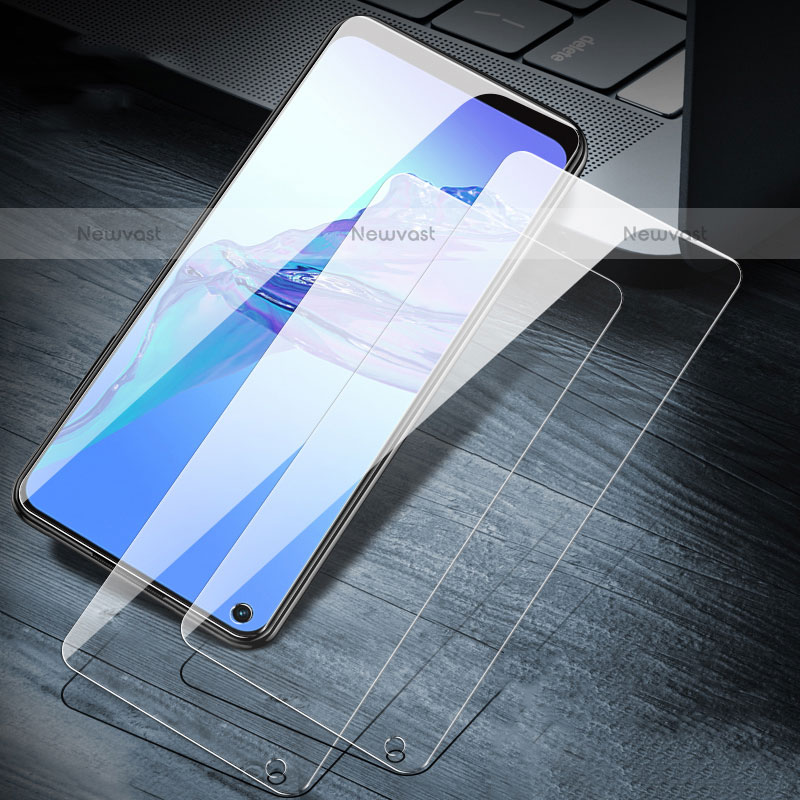 Ultra Clear Tempered Glass Screen Protector Film T07 for OnePlus Nord N20 5G Clear