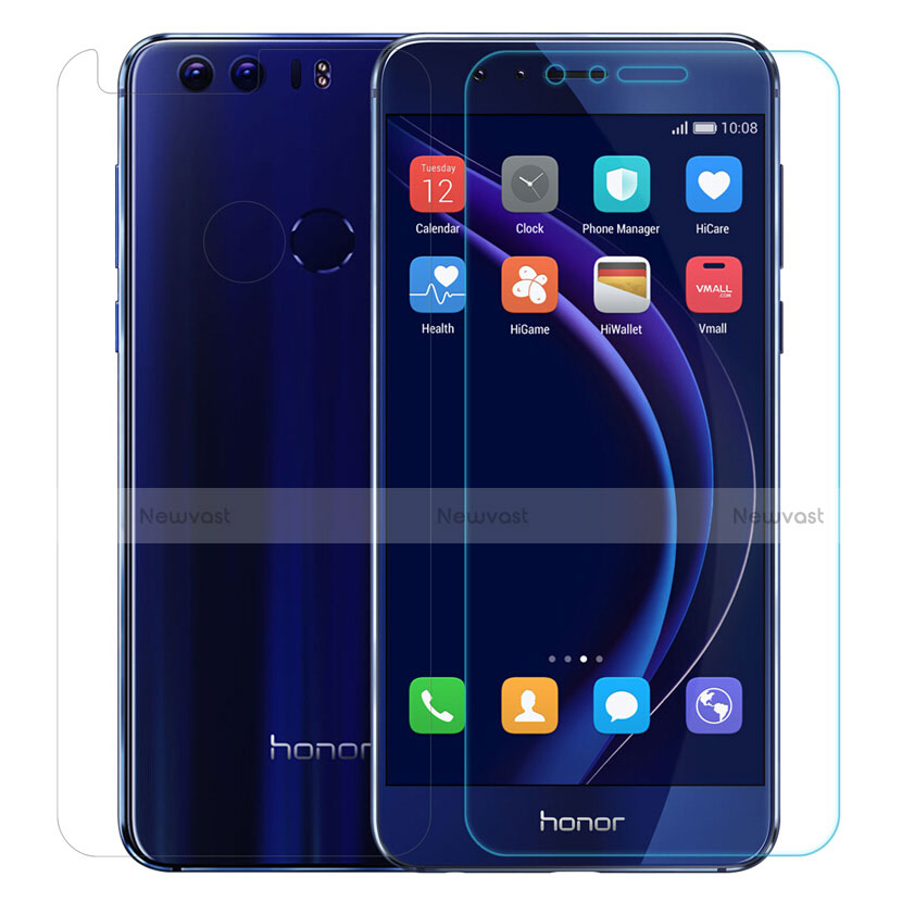 Ultra Clear Tempered Glass Screen Protector Film T12 for Huawei Honor 8 Clear