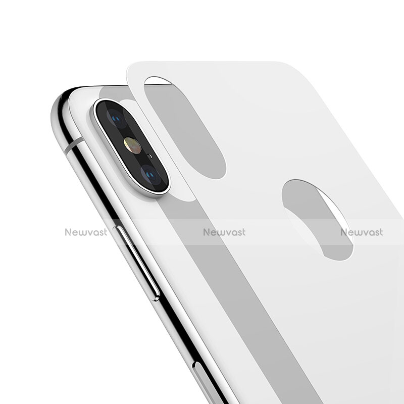 Ultra Clear Tempered Glass Screen Protector Front and Back T01 for Apple iPhone X White