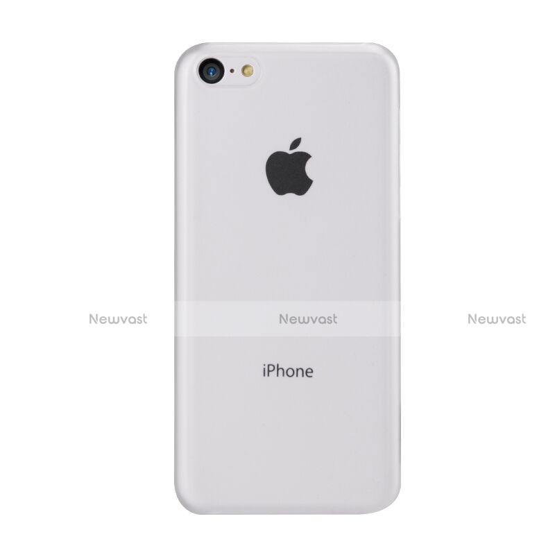 Ultra Slim Transparent Matte Finish Cover for Apple iPhone 5C White