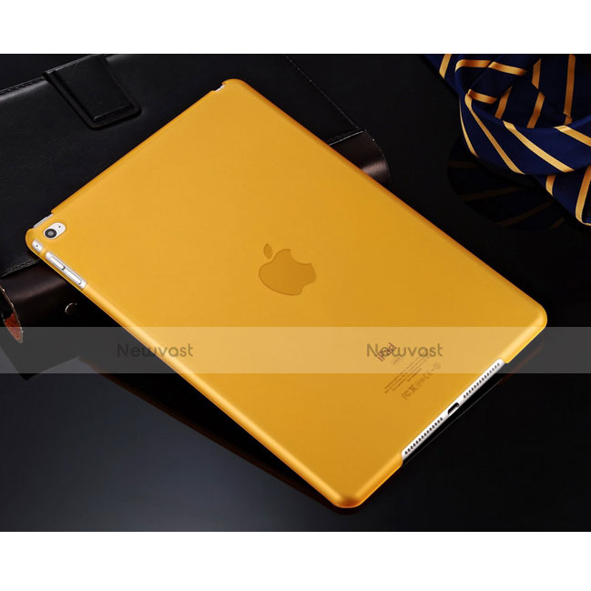 Ultra Slim Transparent Plastic Cover for Apple iPad Air Orange