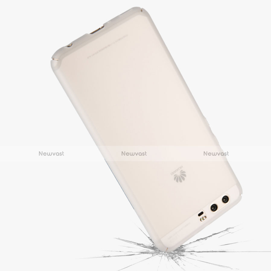 Ultra Slim Transparent Plastic Cover for Huawei P10 Plus White