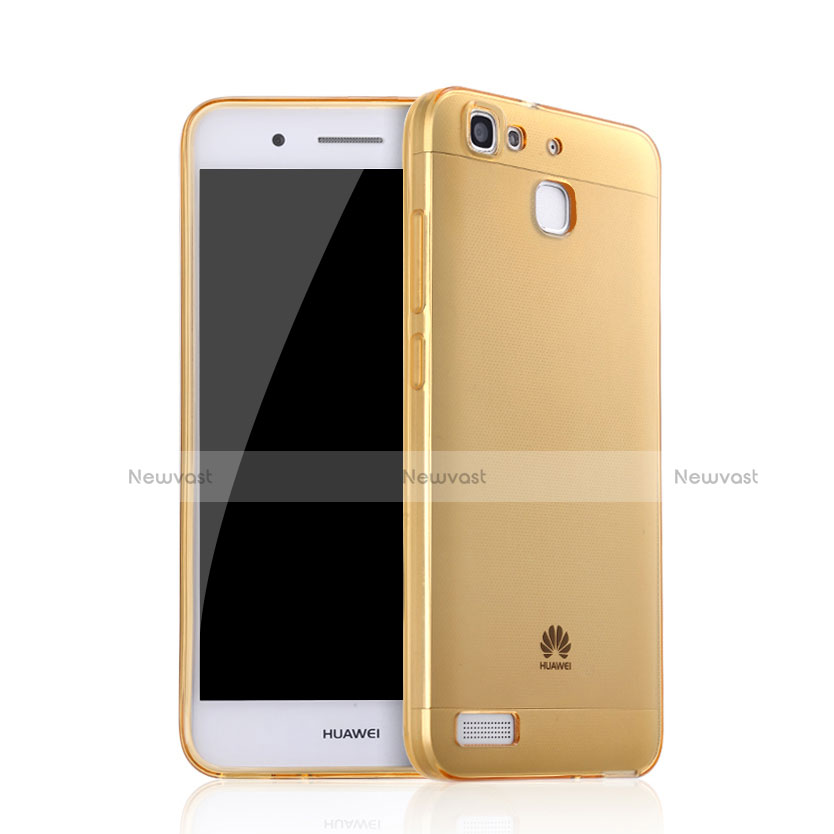 Ultra Slim Transparent TPU Soft Case for Huawei Enjoy 5S Gold