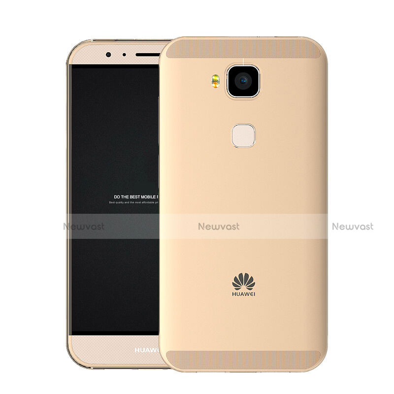 Ultra Slim Transparent TPU Soft Case for Huawei G8 Gold